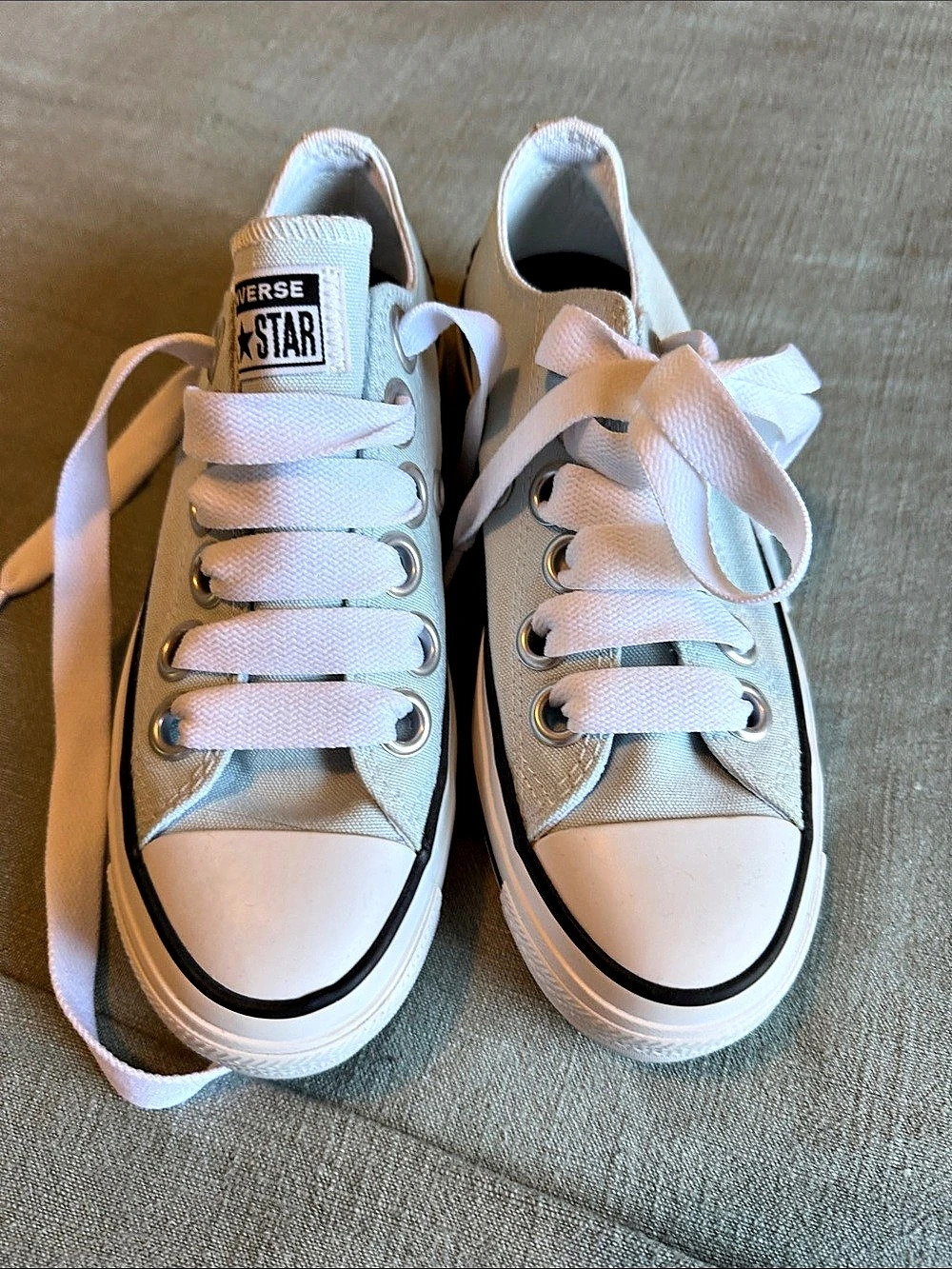 Converse Chuck Taylor All Star Lift Platform Low Winter Slay Sneakers White US 6